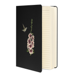 "Hummingbird Hollyhock" Hardcover Journal