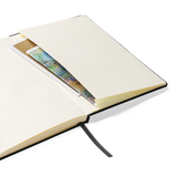 "Hummingbird Hollyhock" Hardcover Journal