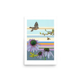 In Flight : Reproduction : 12 x 18