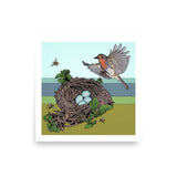 Flight Home : Reproduction : 16 x 16