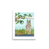 Grassy Bay : Reproduction : Unframed 8 x 10