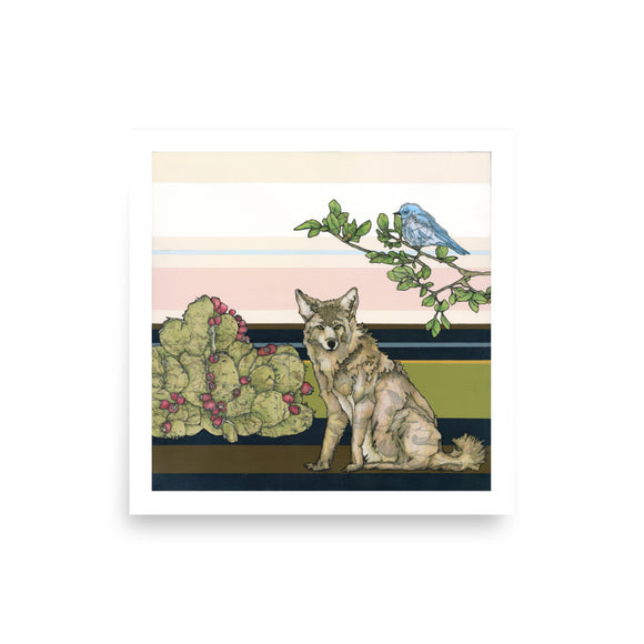 Egyptian Coyote : Reproduction : 16 x 16