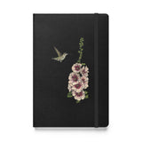 "Hummingbird Hollyhock" Hardcover Journal