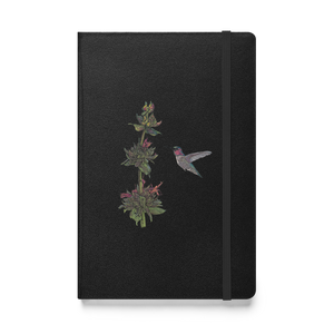 "Hummingbird Sage" Hardcover bound notebook